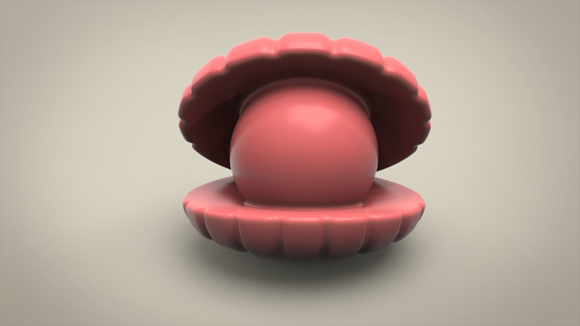 Shell candle for 3d print and silicone mold 3D print model_1