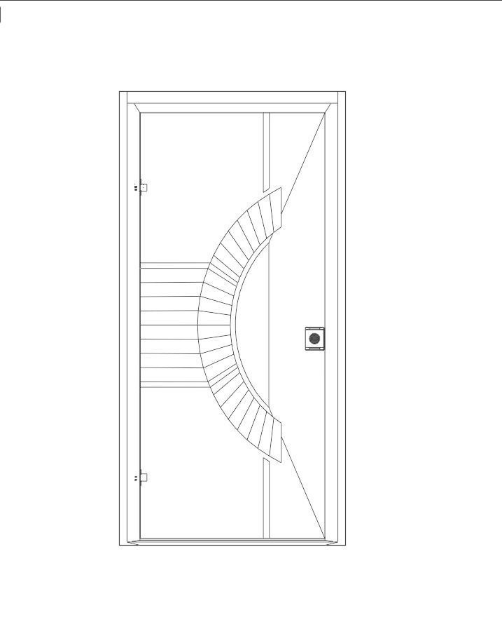 Modern Entrance Door 3D model_14