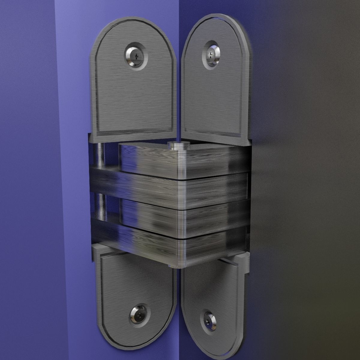 Modern Entrance Door 3D model_10