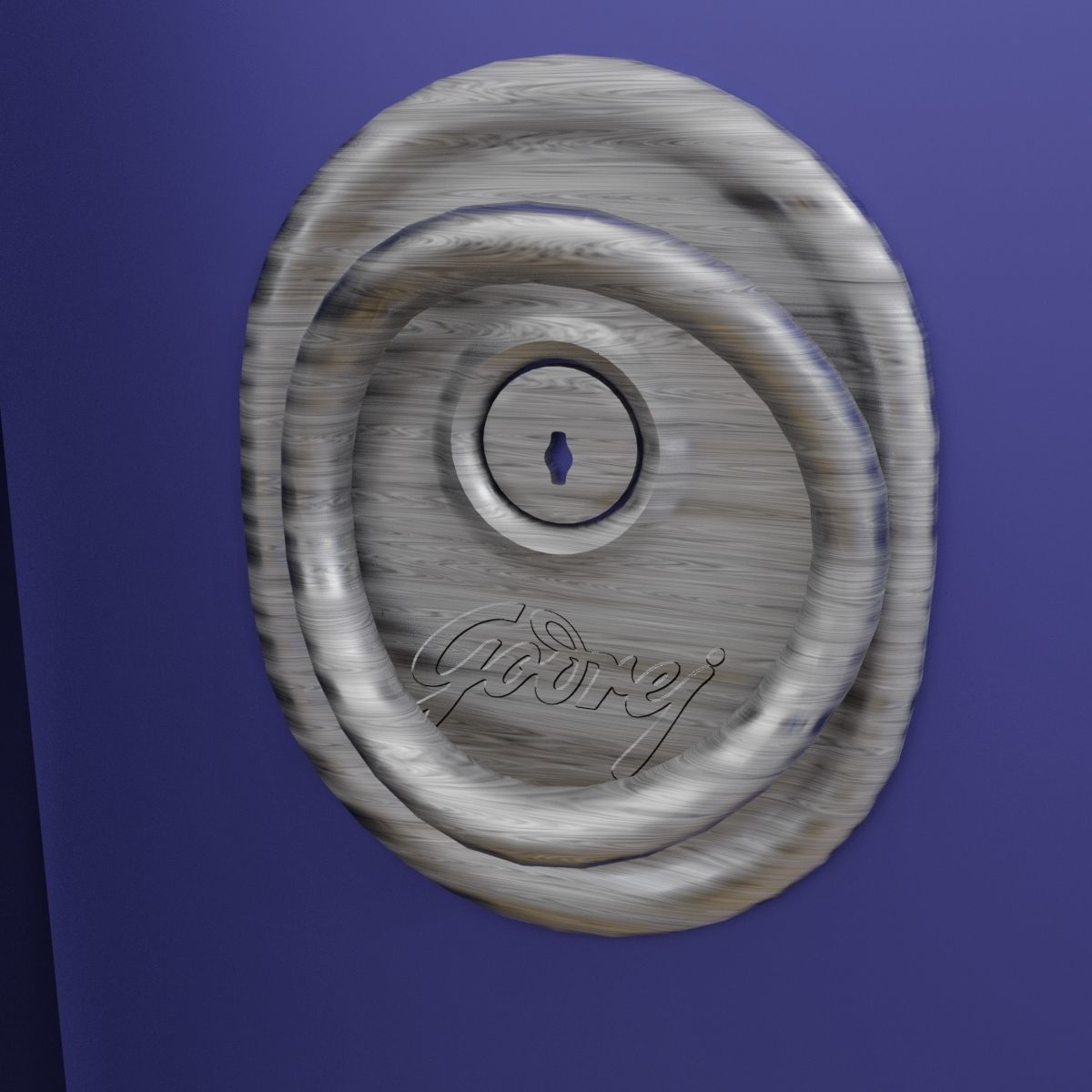 Modern Entrance Door 3D model_9