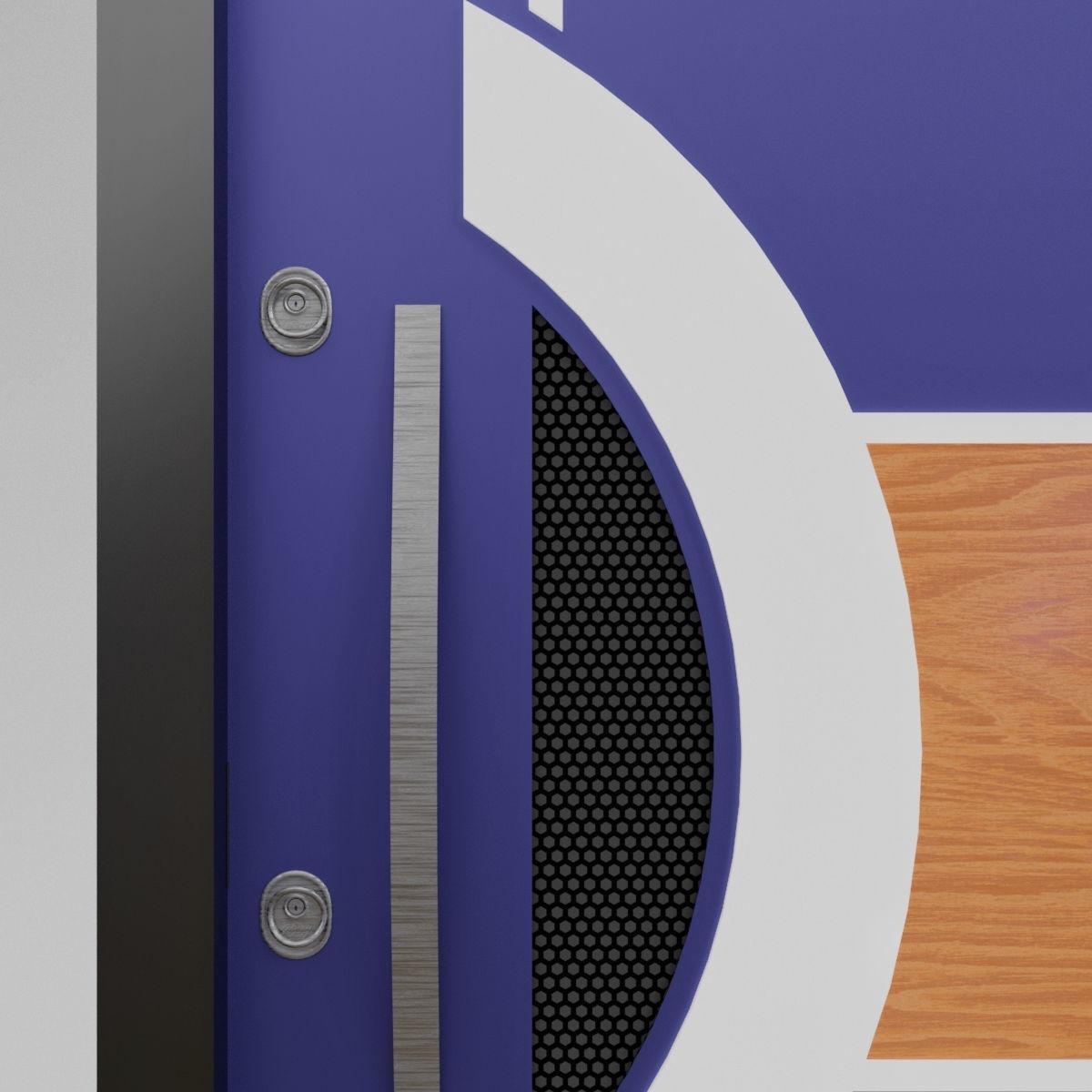 Modern Entrance Door 3D model_8