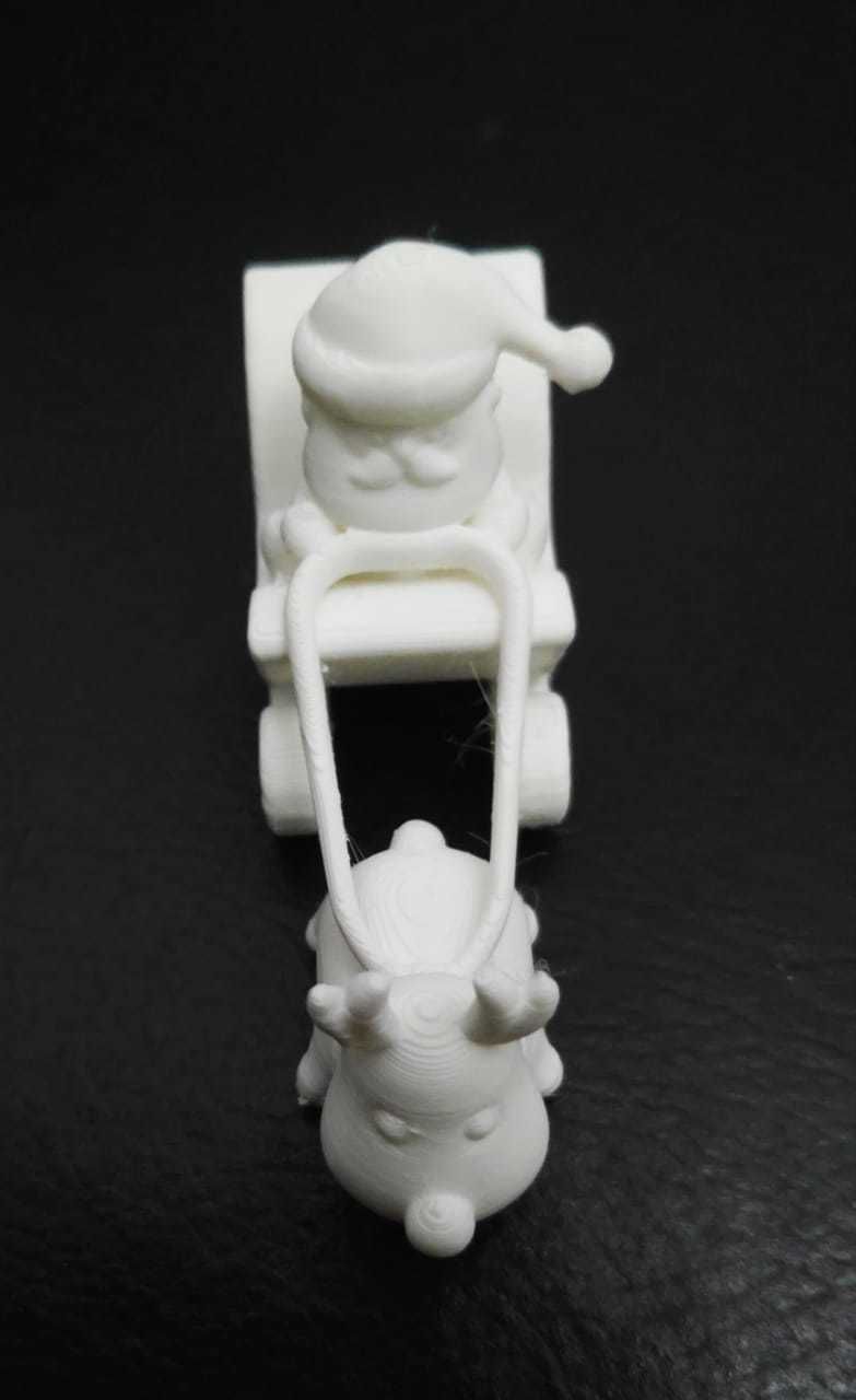Santa Claus Sleigh 3D print model_10