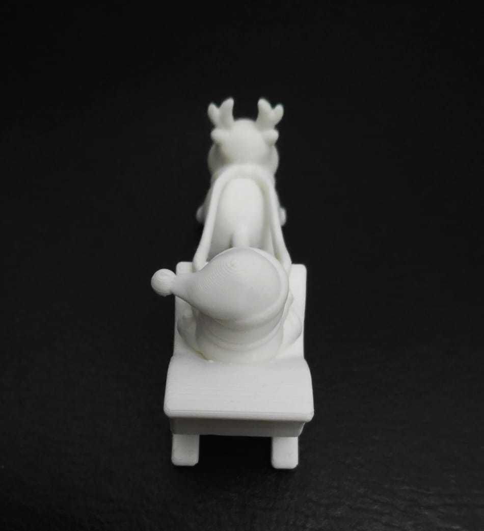 Santa Claus Sleigh 3D print model_6
