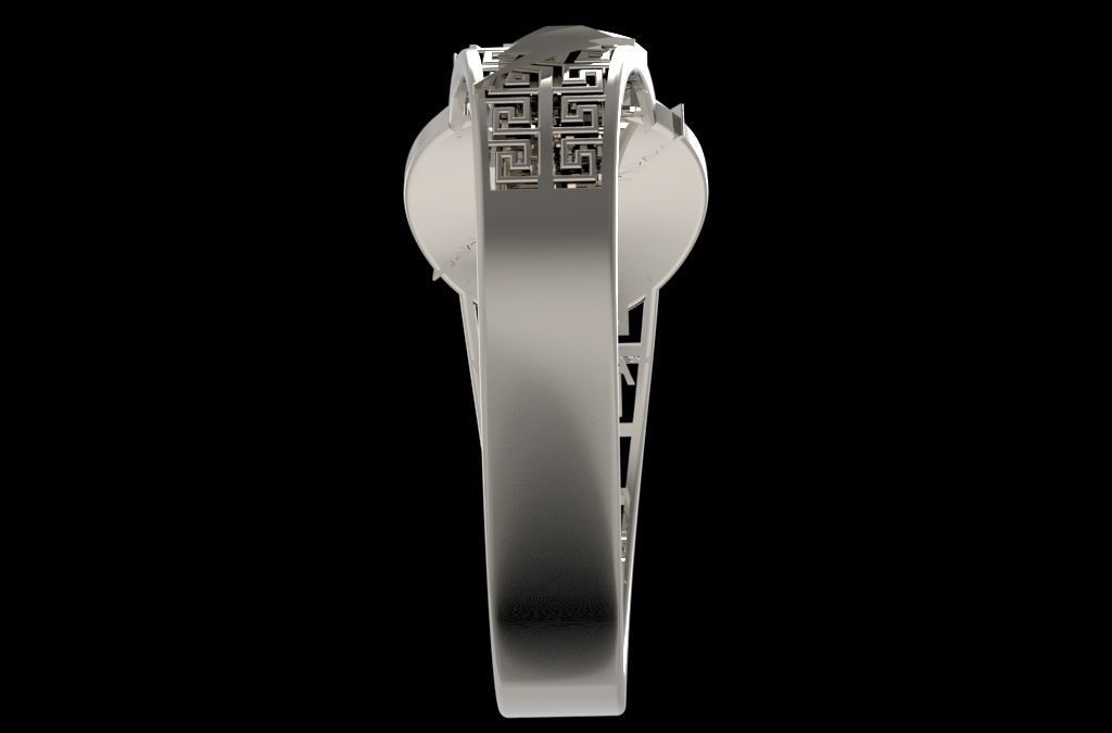 The flash silver ring 3D print model_29