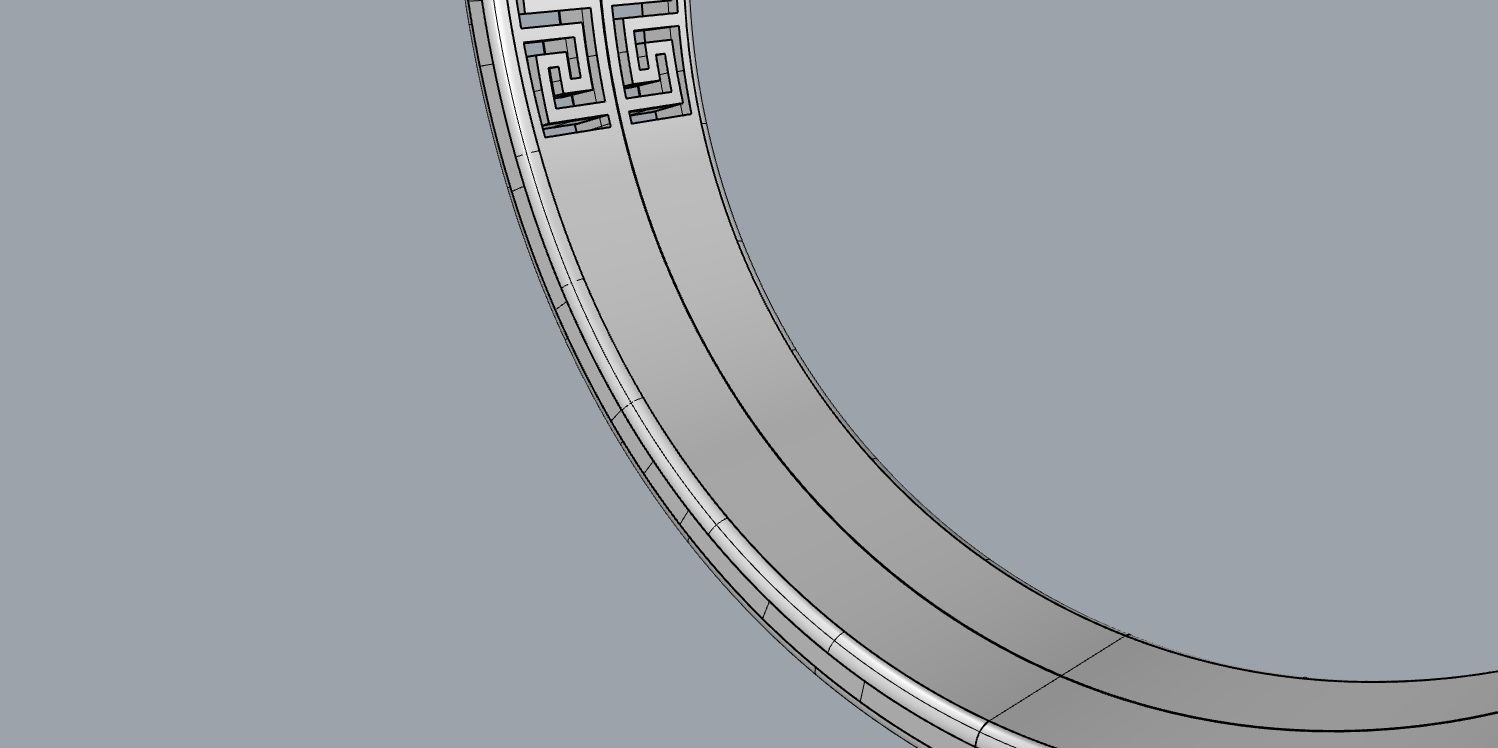 The flash silver ring 3D print model_10