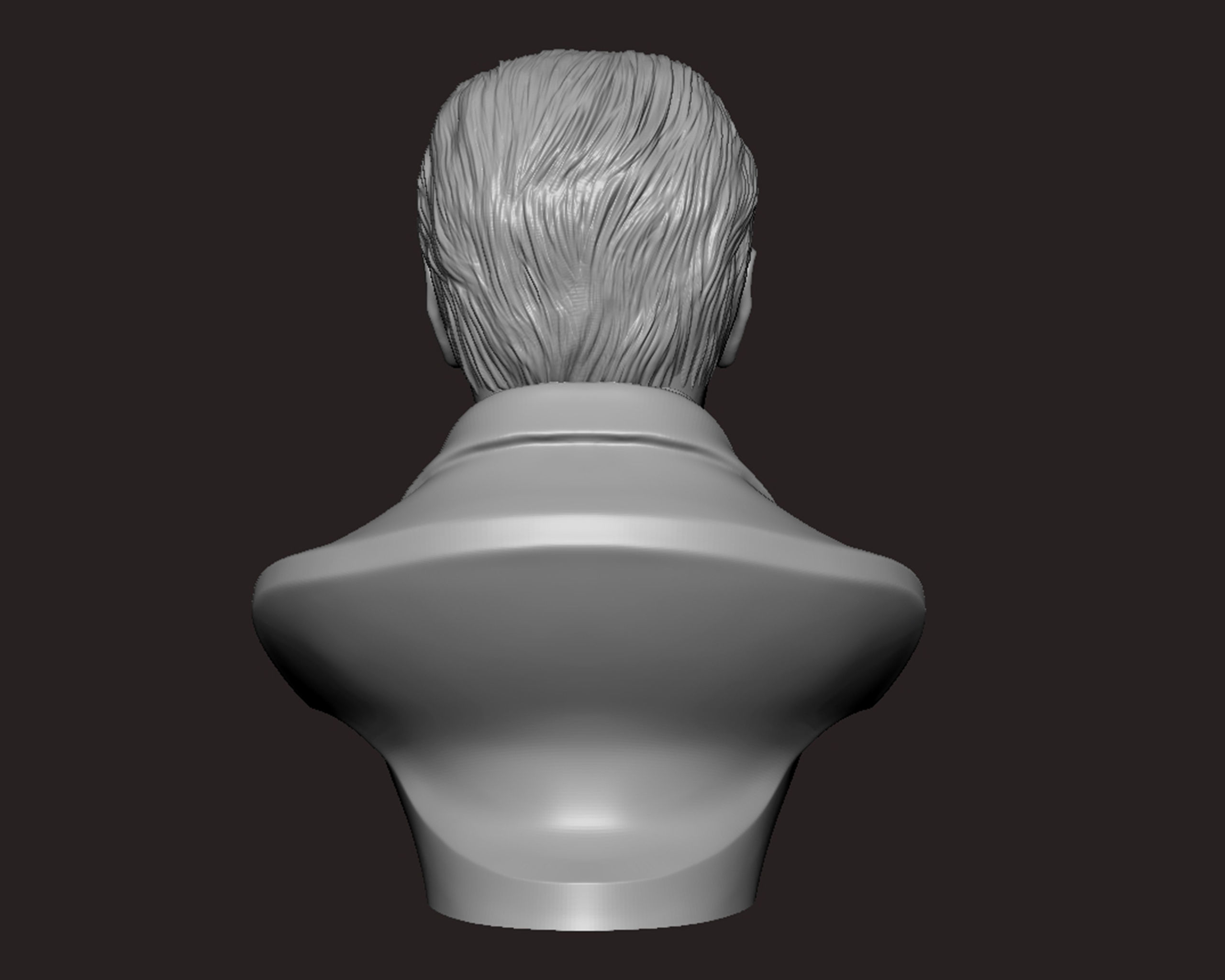 Jack Nicholson bust sculpture 3D print model_13