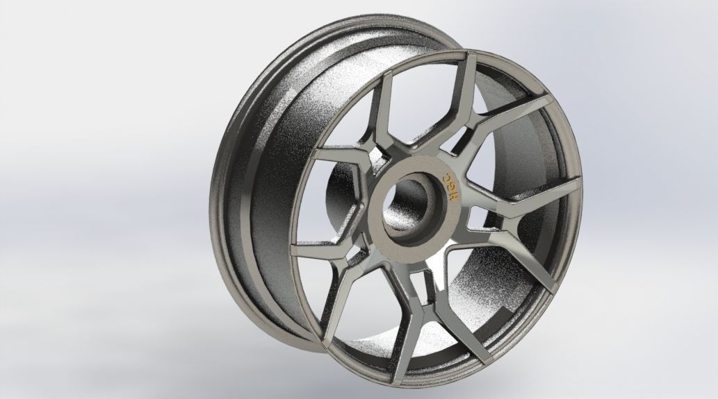 3D Models Rim Ryker Arm 16 dan 20 front and back 3D model_4