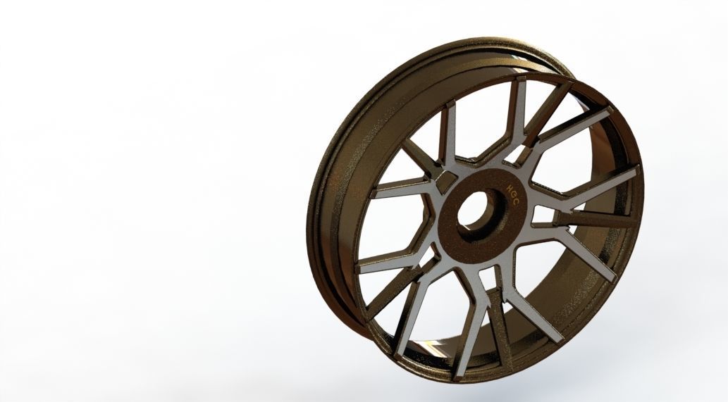 3D Models Rim Ryker Arm 16 dan 20 front and back 3D model_2