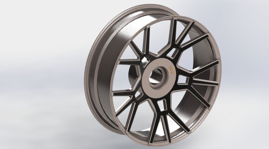 3D Models Rim Ryker Arm 16 dan 20 front and back 3D model_1