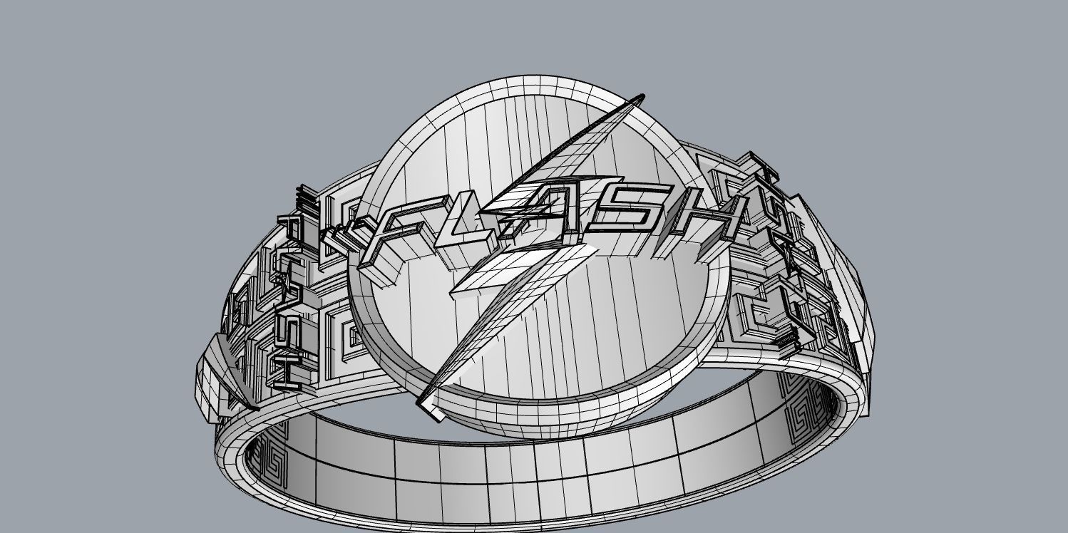 The flash 2 3D print model_11