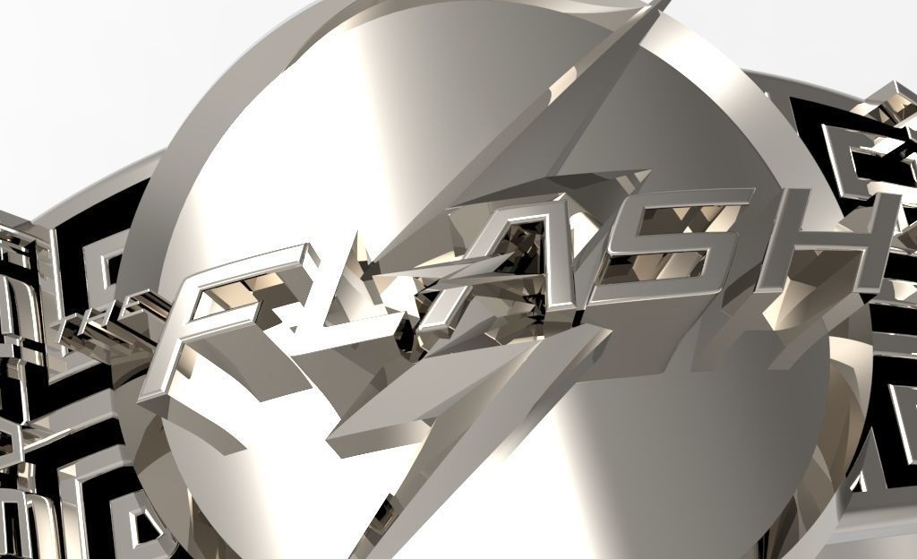 The flash 2 3D print model_4