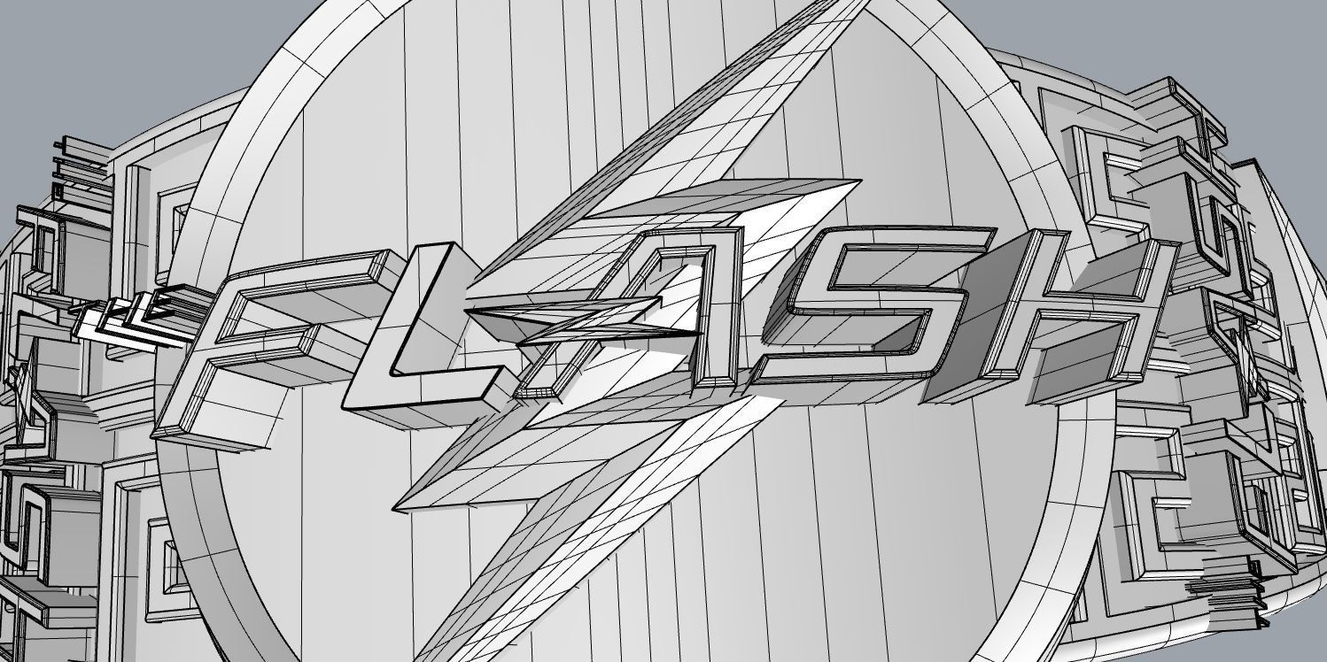 The flash 2 3D print model_10