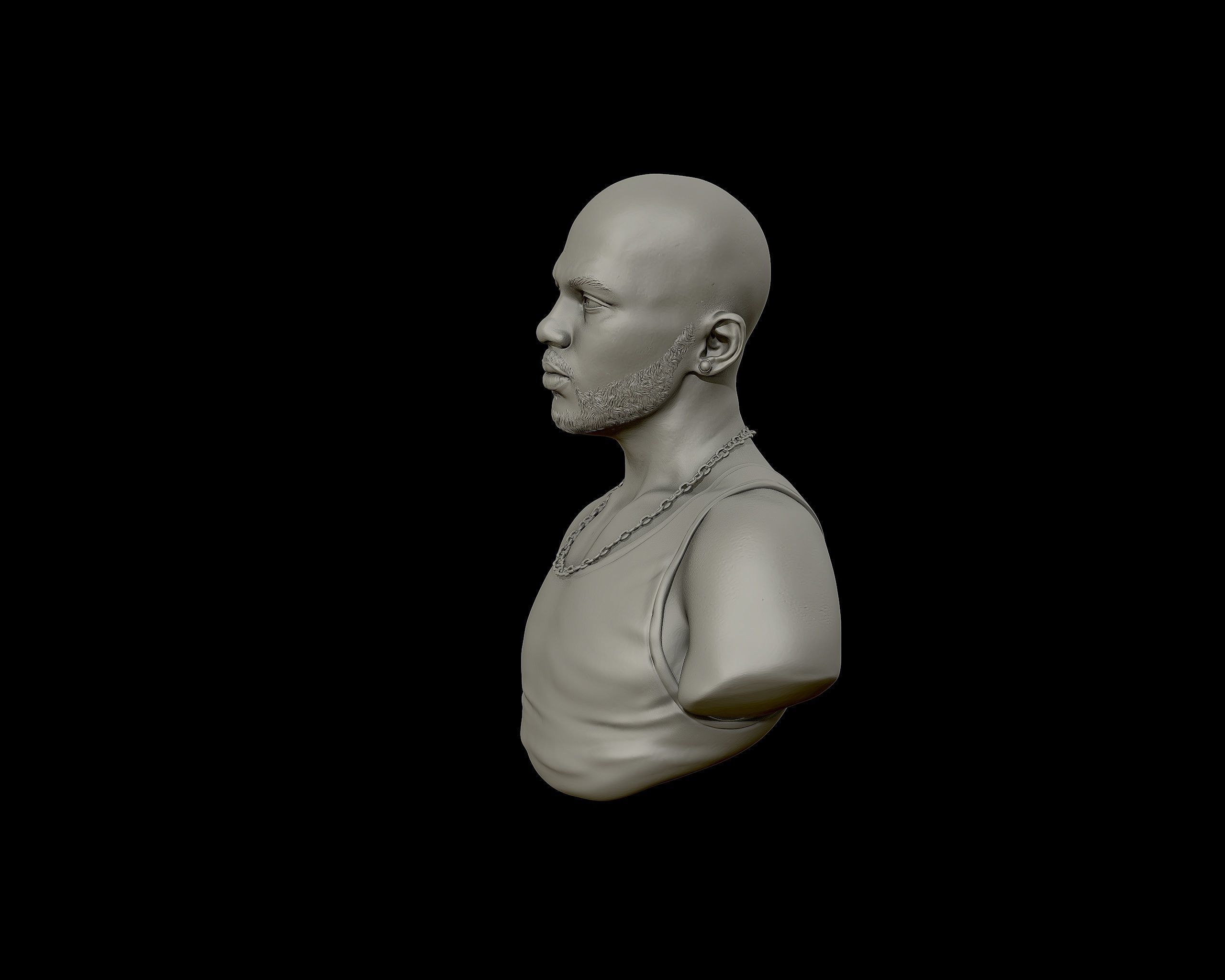 DMX Bust 3D print model_23