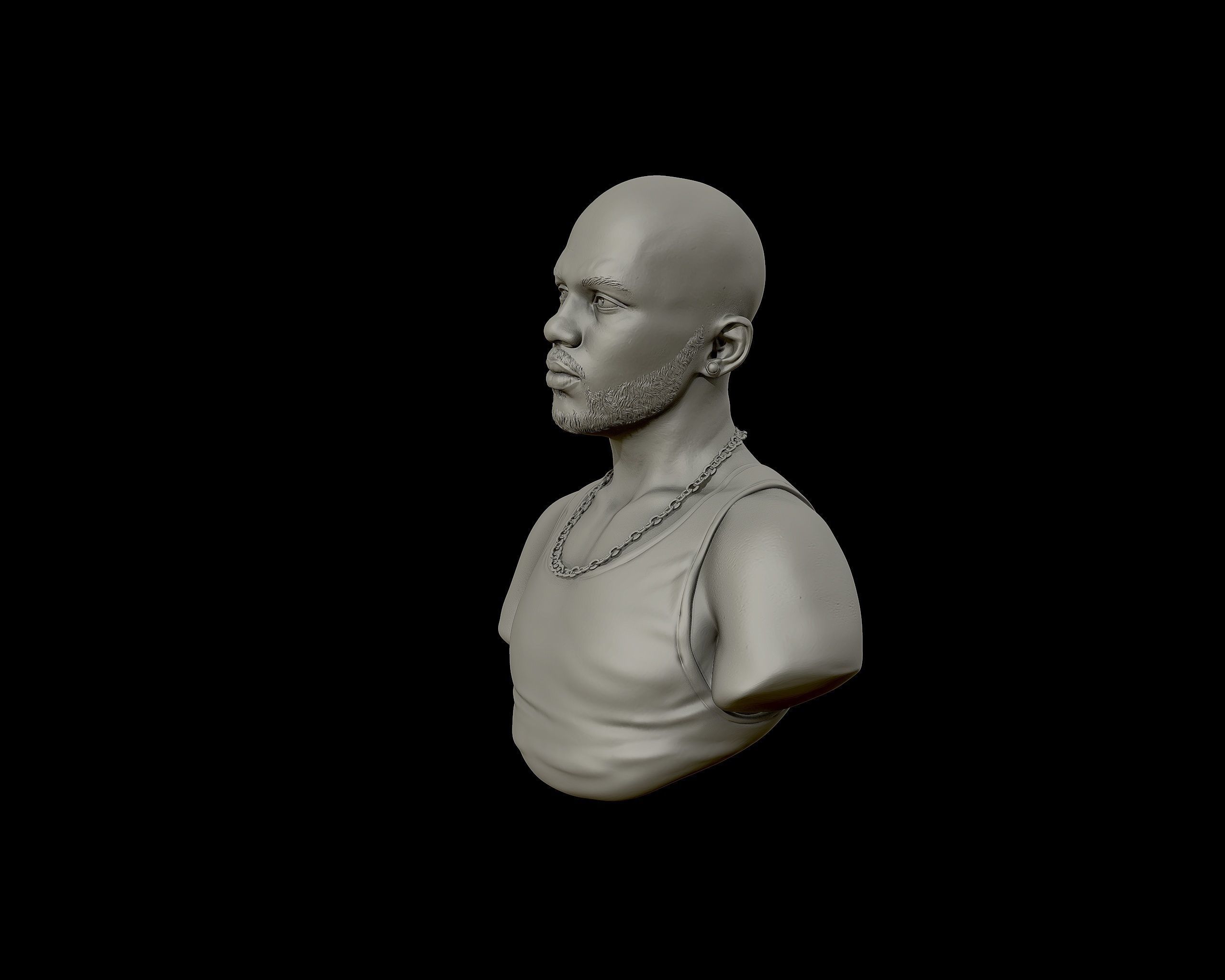 DMX Bust 3D print model_22