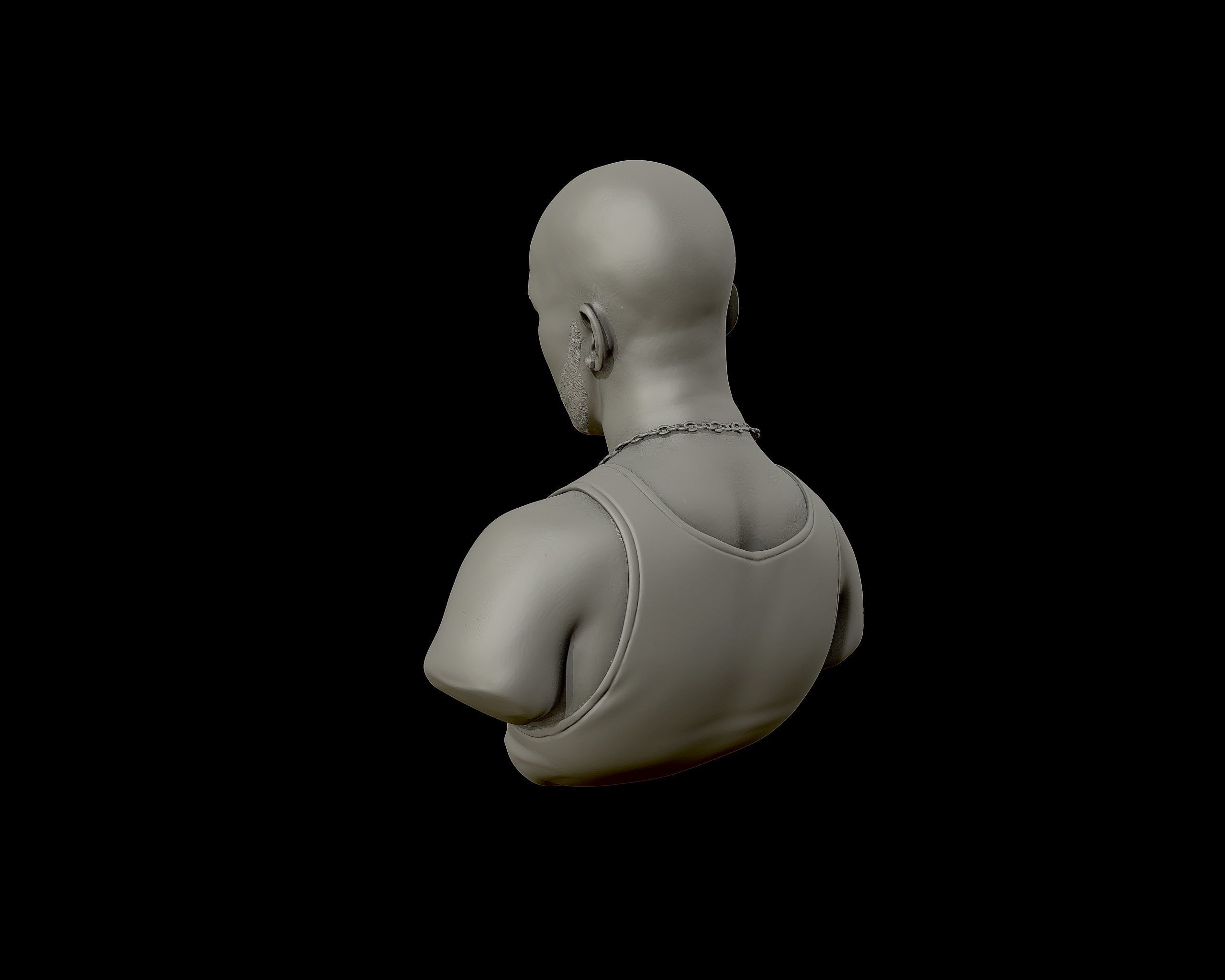 DMX Bust 3D print model_24