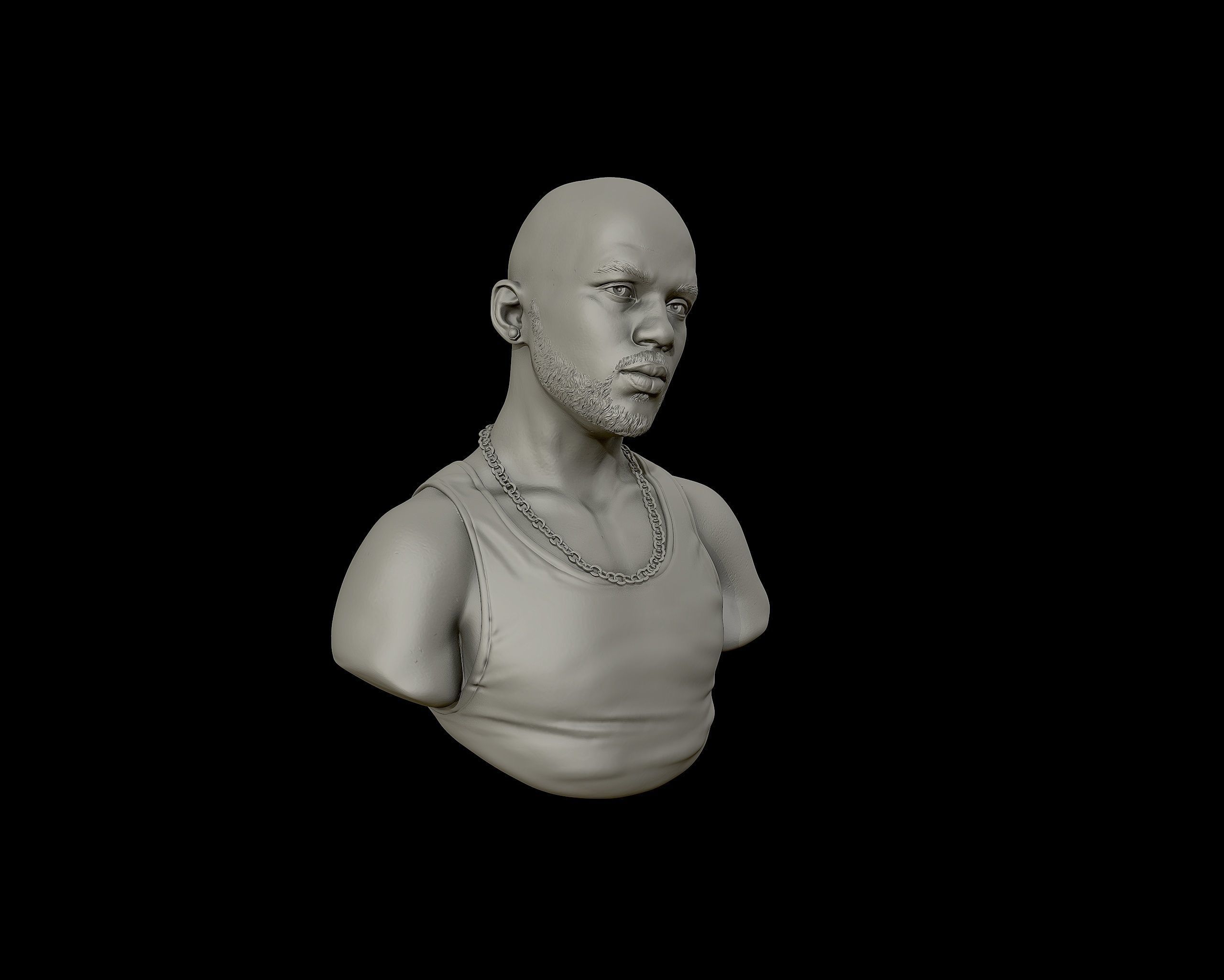 DMX Bust 3D print model_27