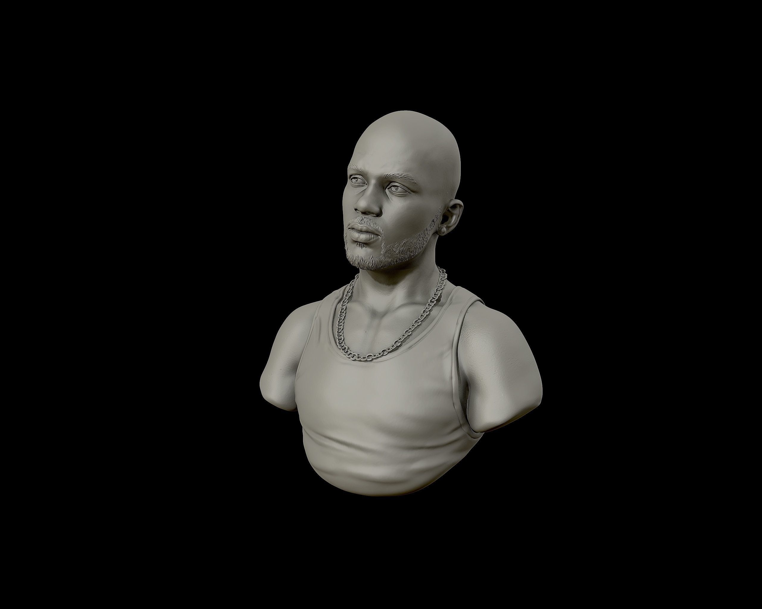 DMX Bust 3D print model_20