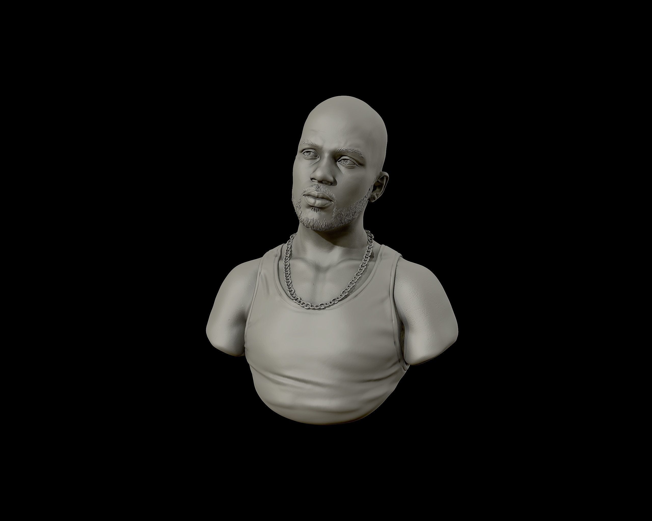DMX Bust 3D print model_19