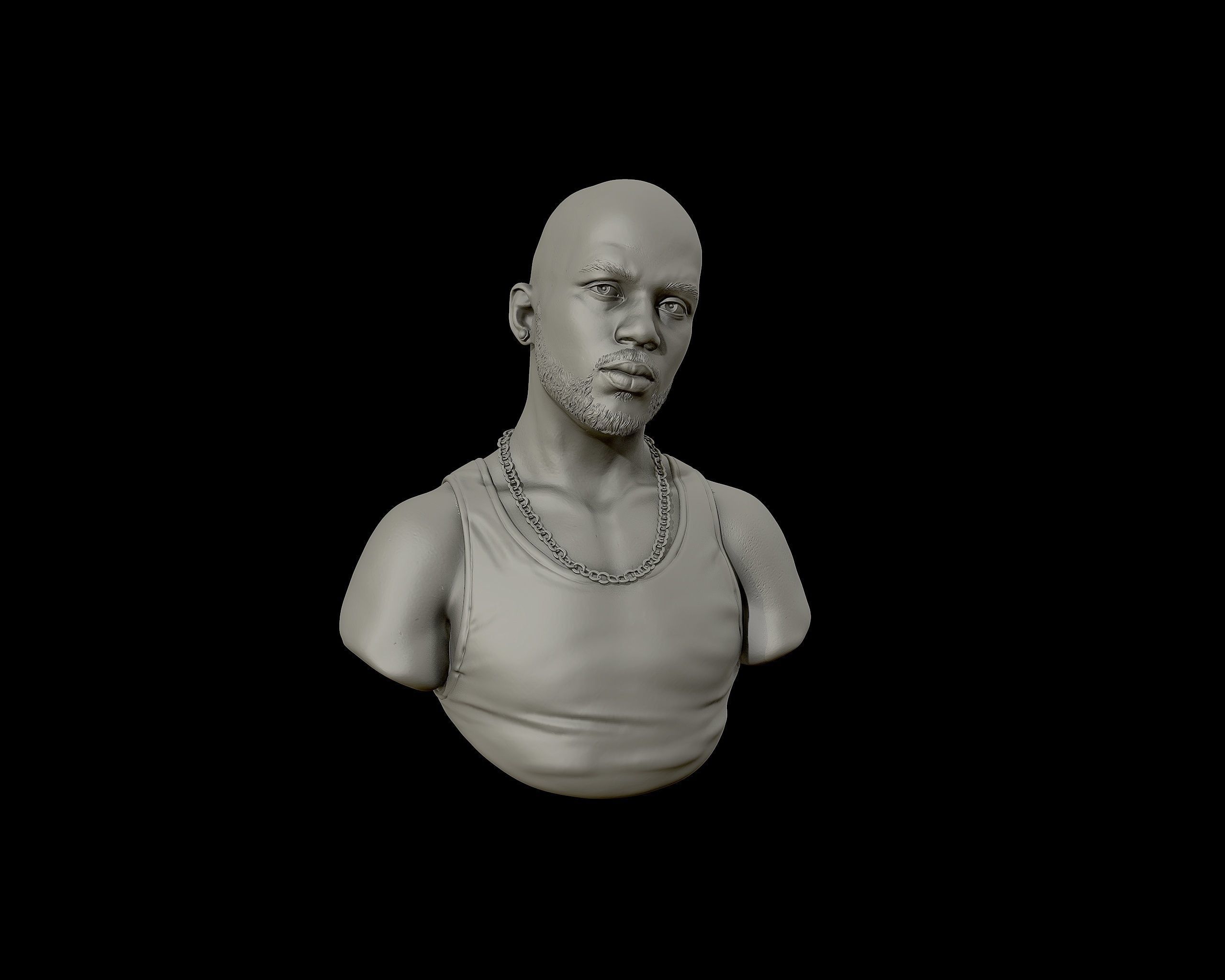 DMX Bust 3D print model_29