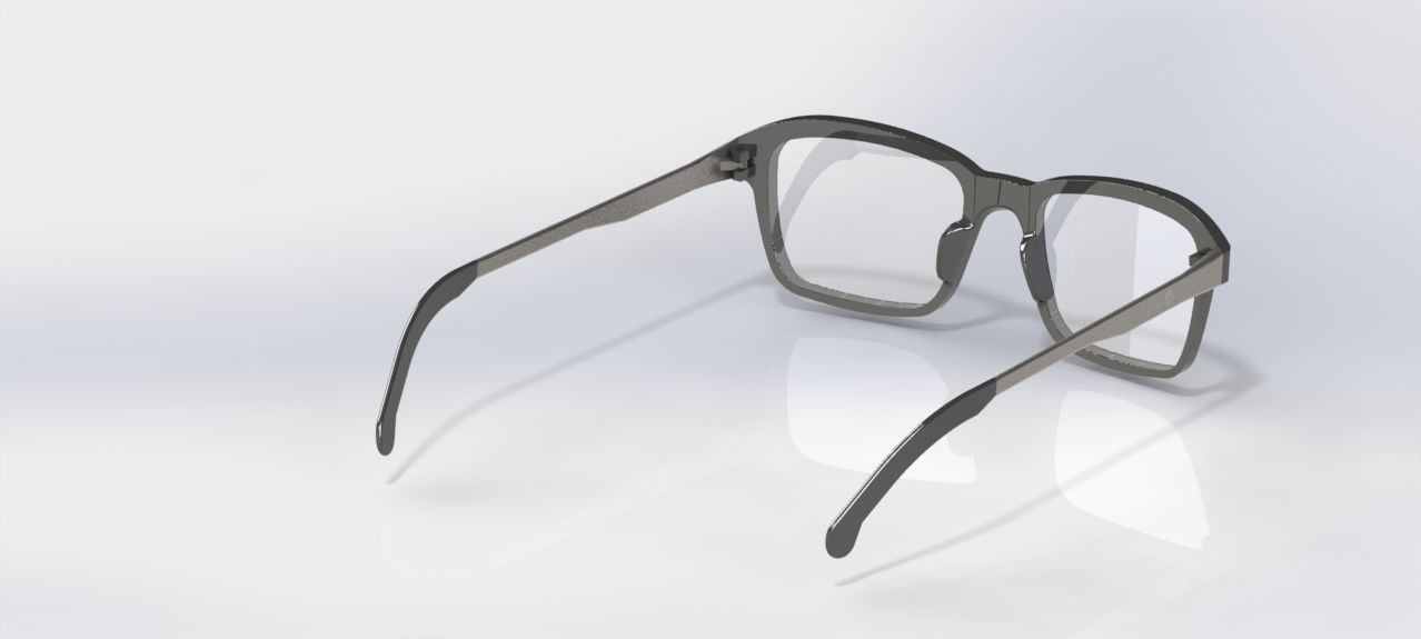 3D Model Eyewear eyeglasses 3D print model_1