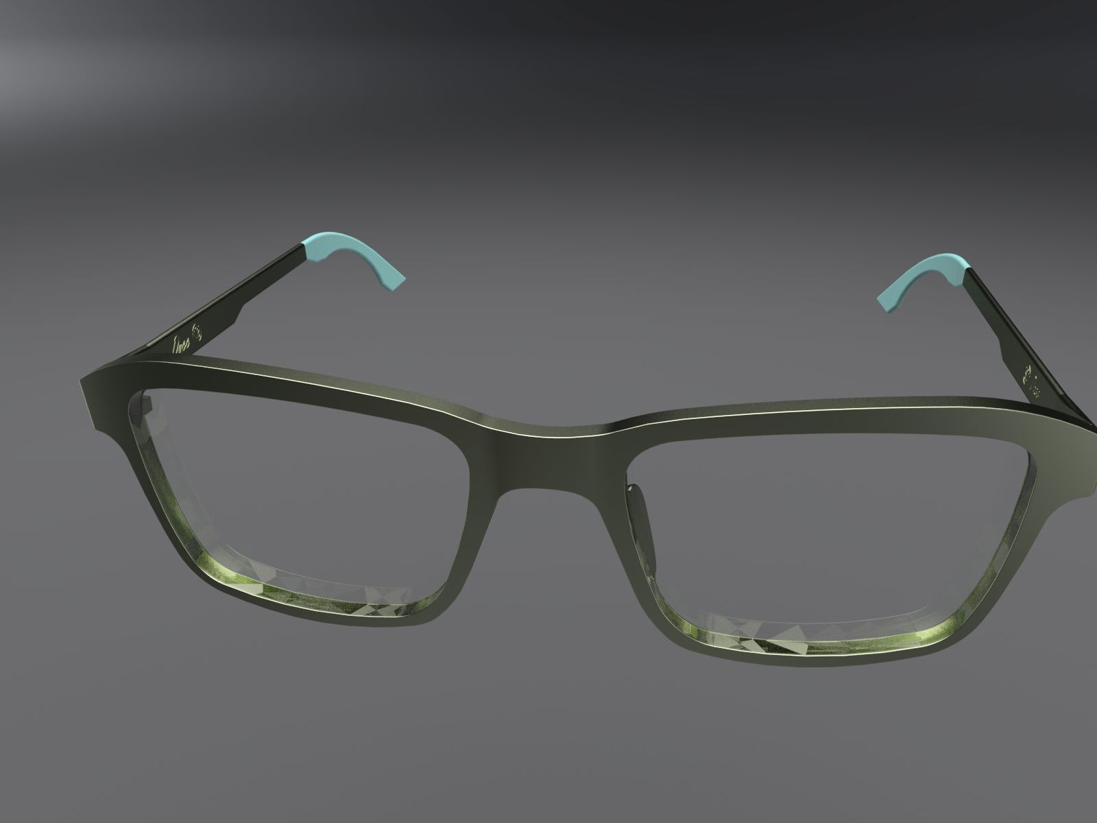 3D Model Eyewear eyeglasses 3D print model_6