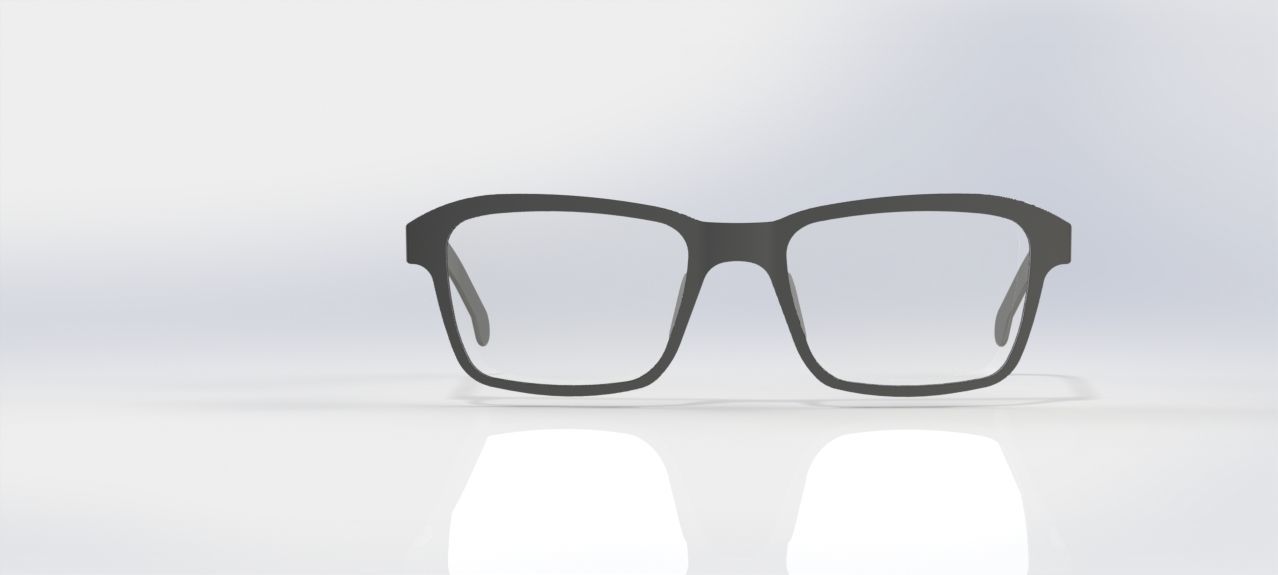 3D Model Eyewear eyeglasses 3D print model_4