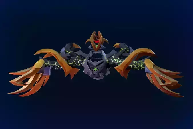 Hand paint  - Fantasy  Bow