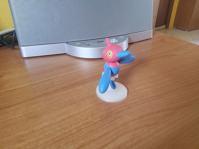 Pokemon Porygon Z 3D Model 70 mm with Base 3D print model