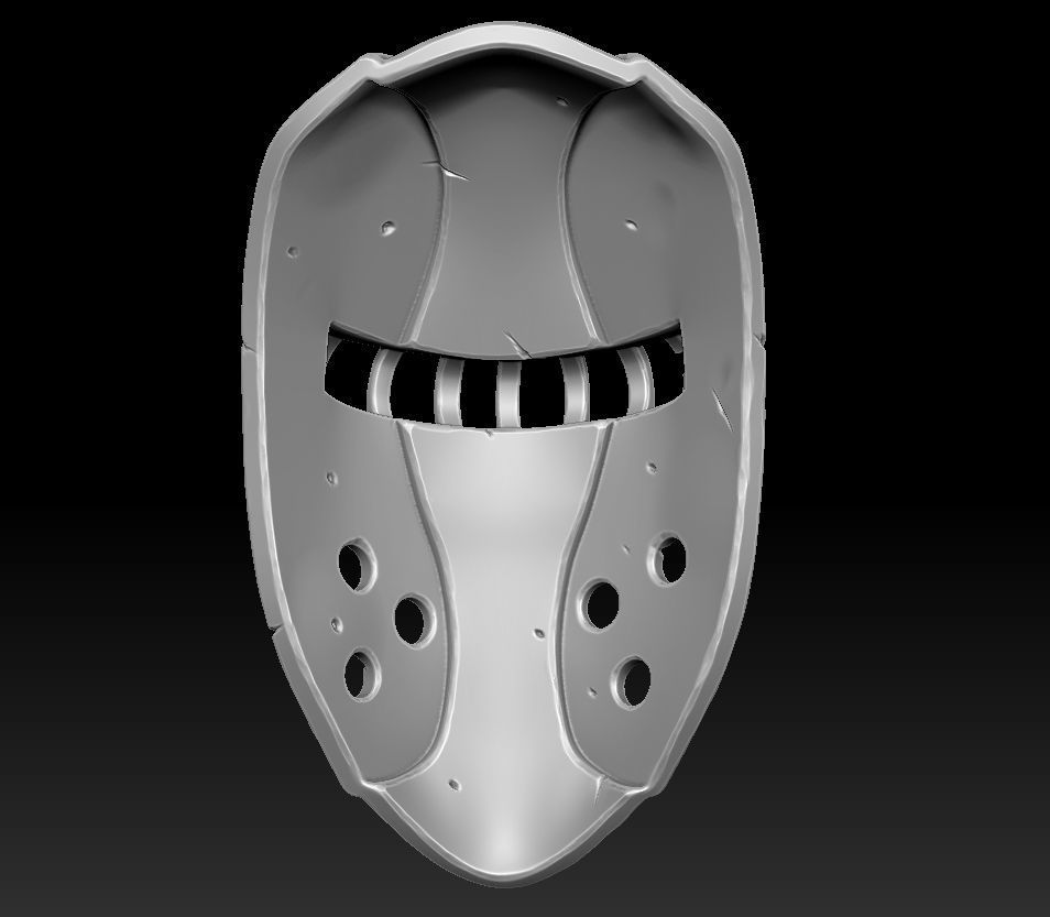 Warrior mask 3d print 3D print model_7