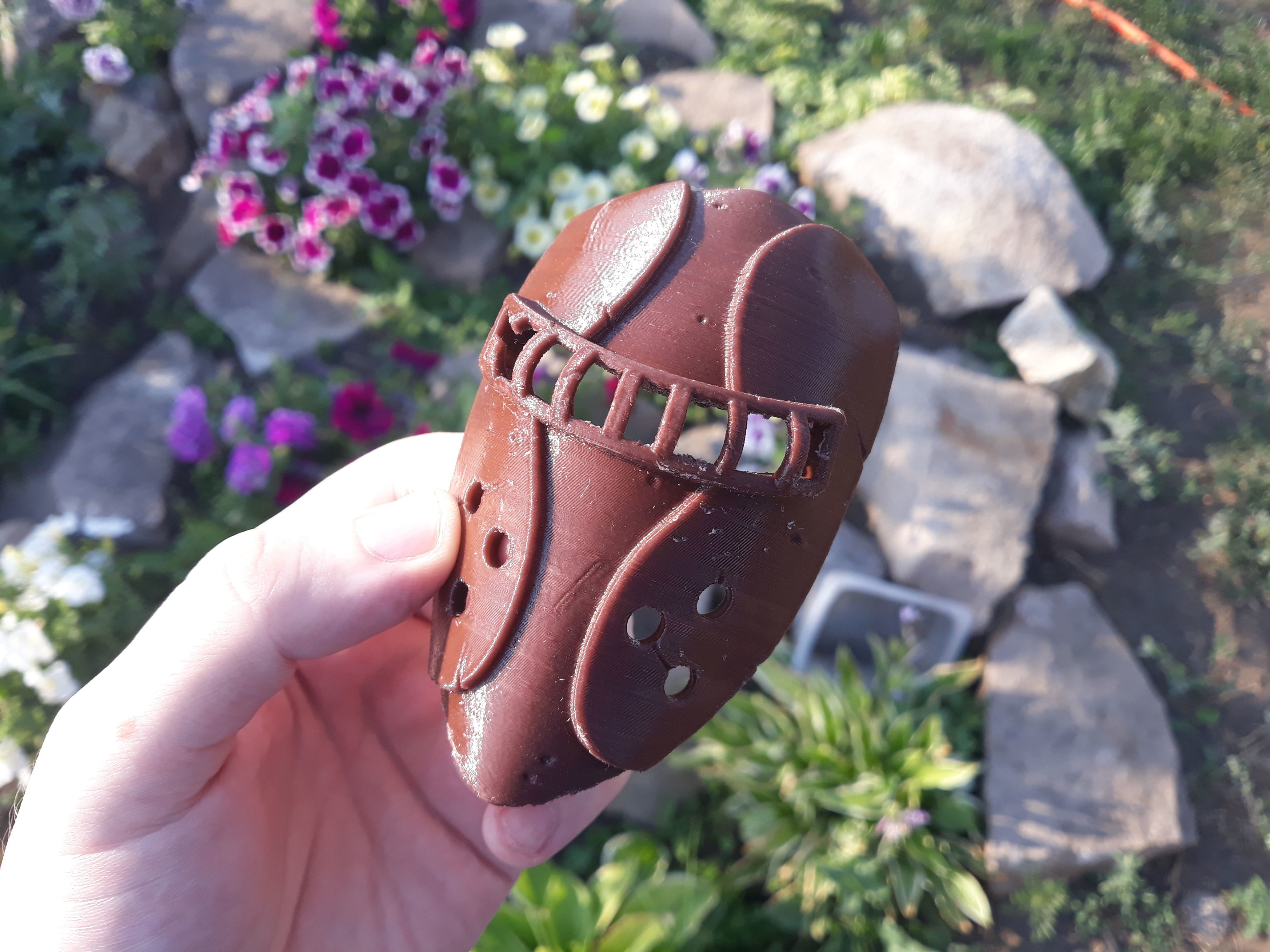 Warrior mask 3d print 3D print model_2