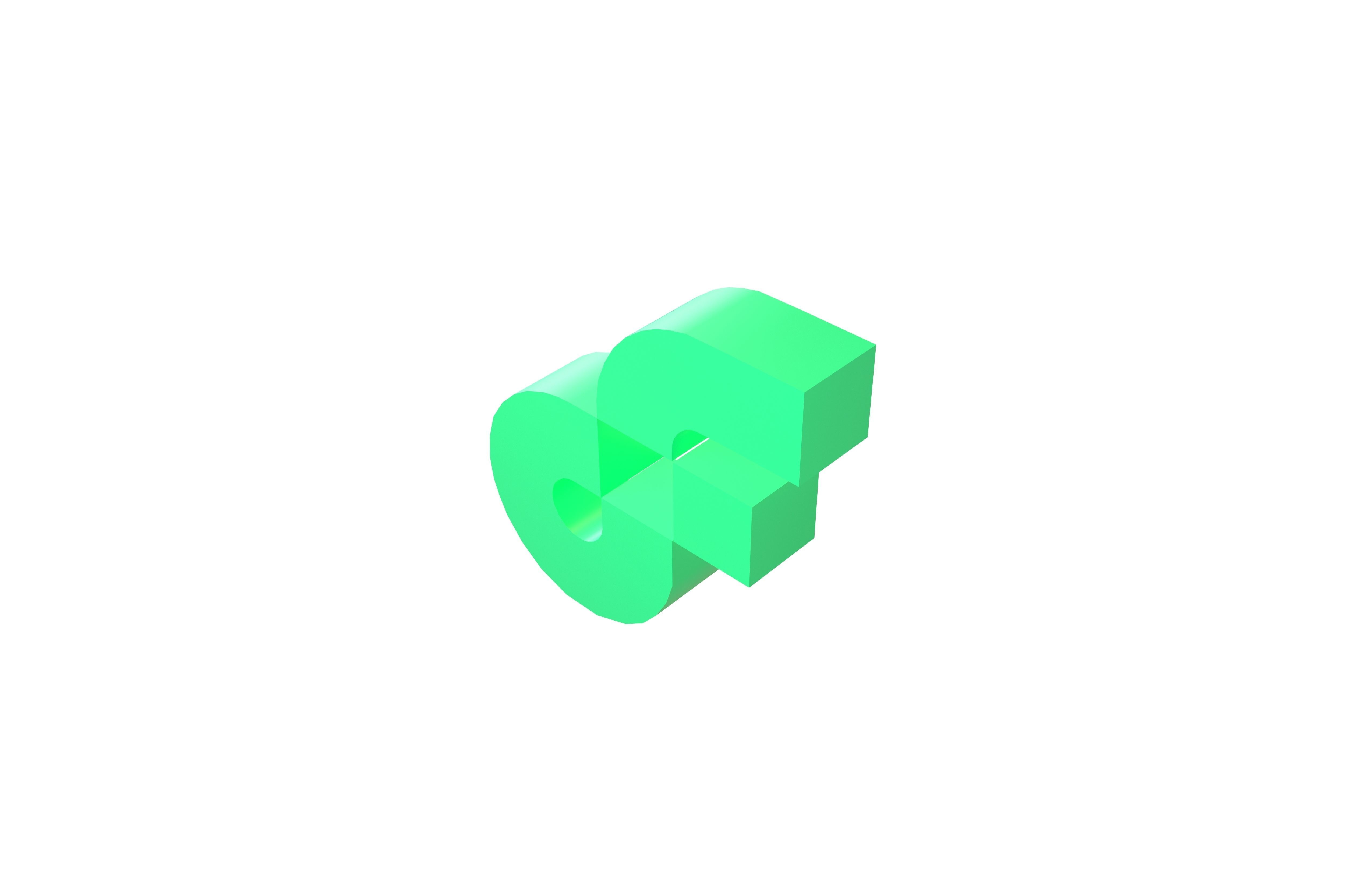 Flow Coin v1 001 Low-poly 3D model_2