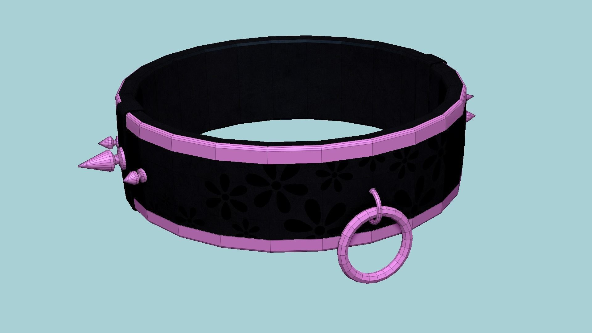 08 Gothic Choker Collar Collection - Character Design Fashion _59