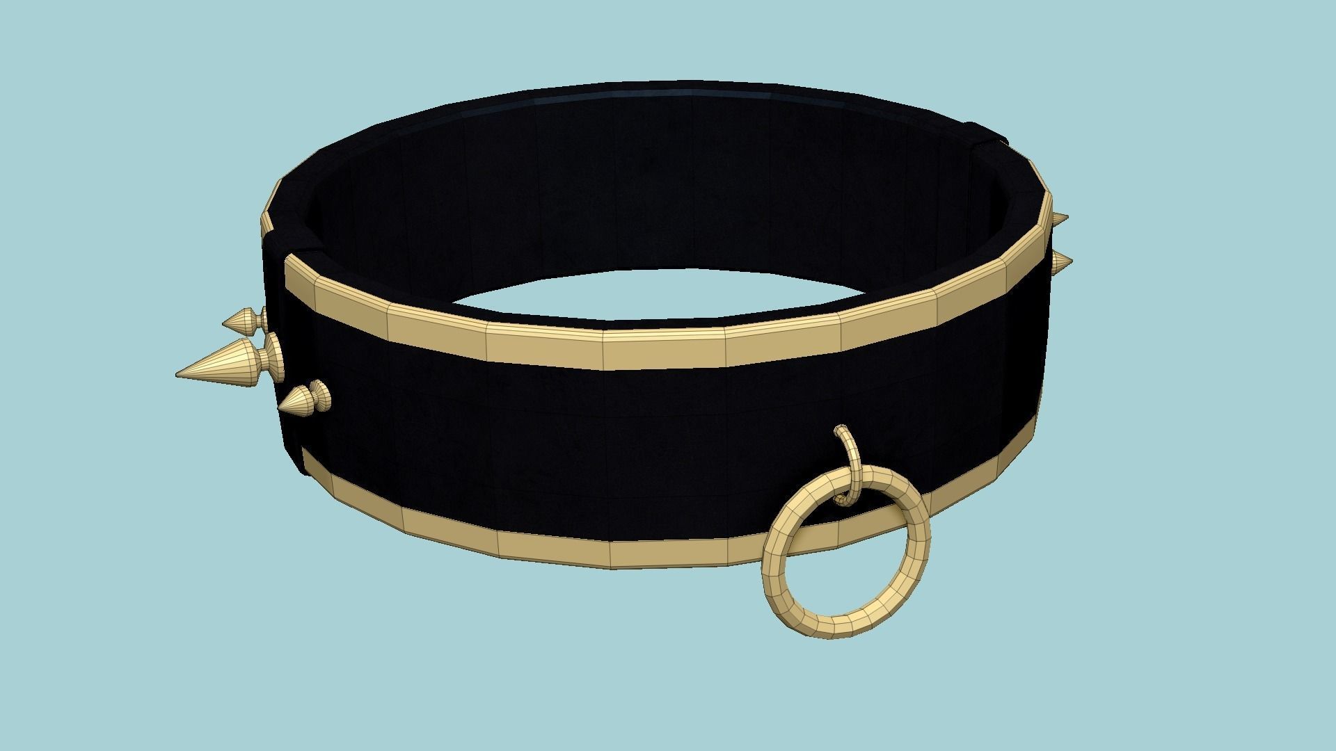 08 Gothic Choker Collar Collection - Character Design Fashion _65