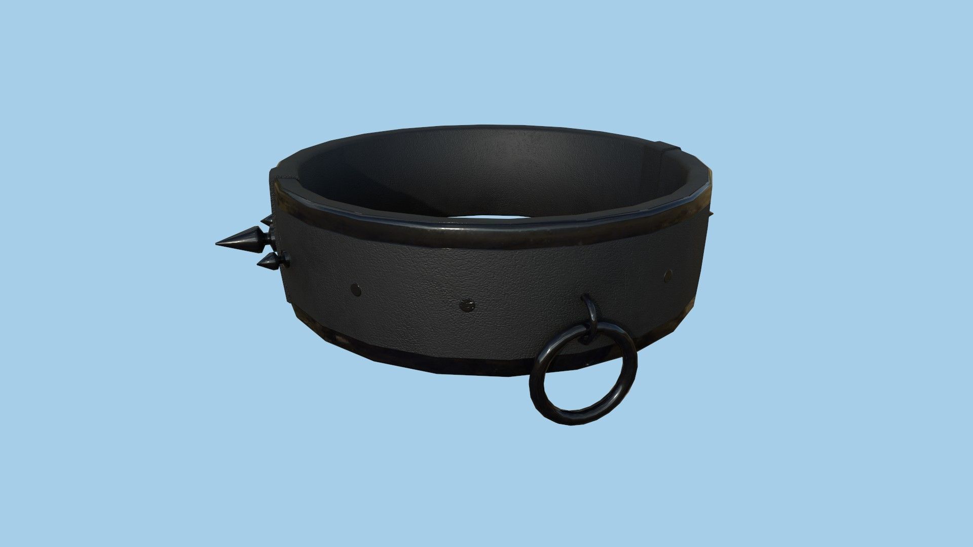 08 Gothic Choker Collar Collection - Character Design Fashion _4