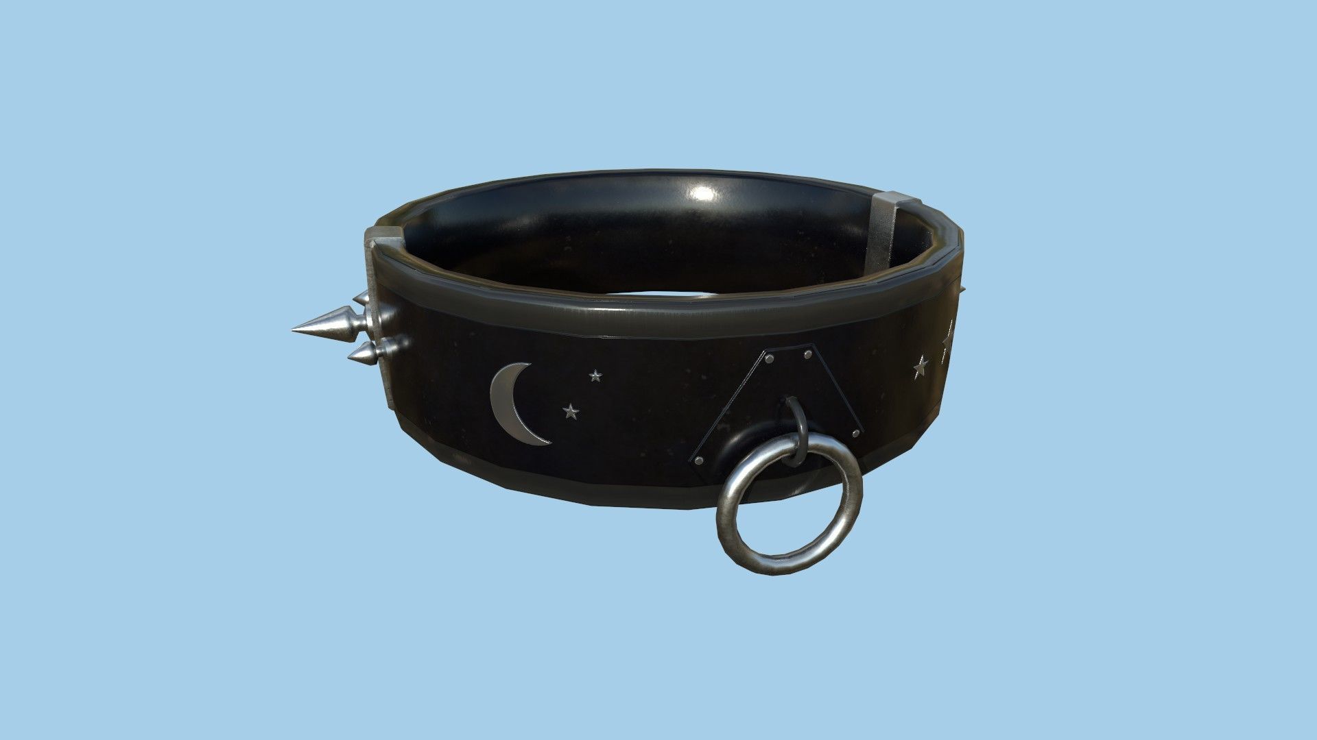 08 Gothic Choker Collar Collection - Character Design Fashion _16