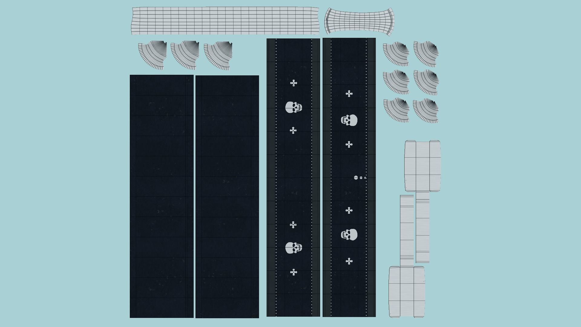 08 Gothic Choker Collar Collection - Character Design Fashion _72