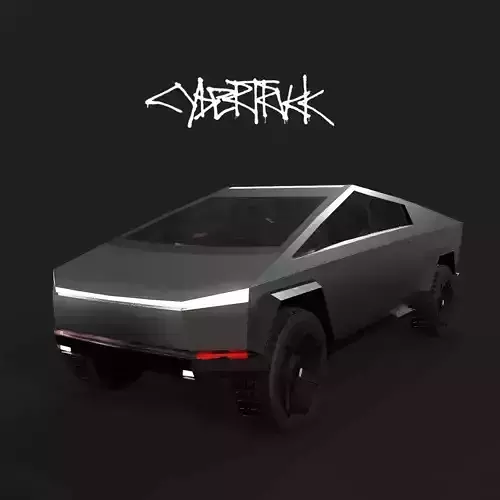 CyberTruck futuristic vehicle