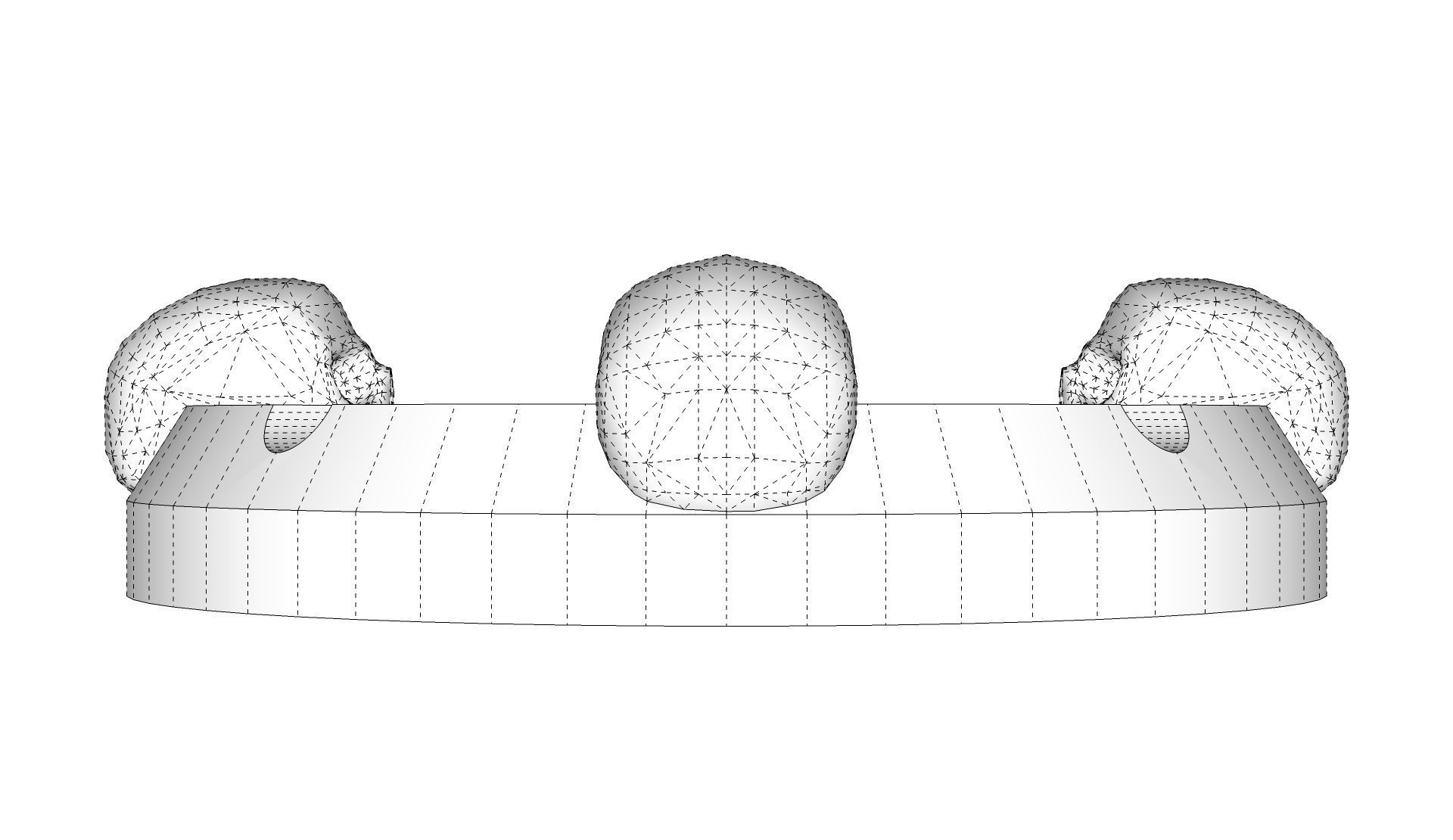 Skull Ashtray 3D model_10