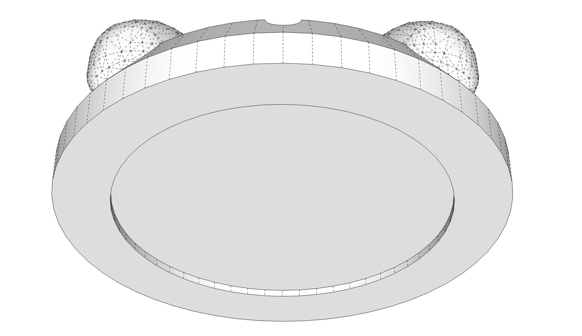 Skull Ashtray 3D model_14
