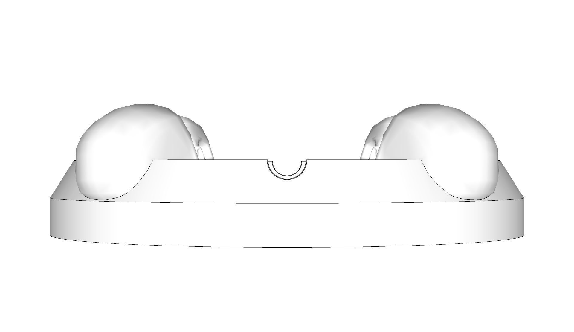 Skull Ashtray 3D model_11