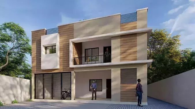 3D Model of a Residence