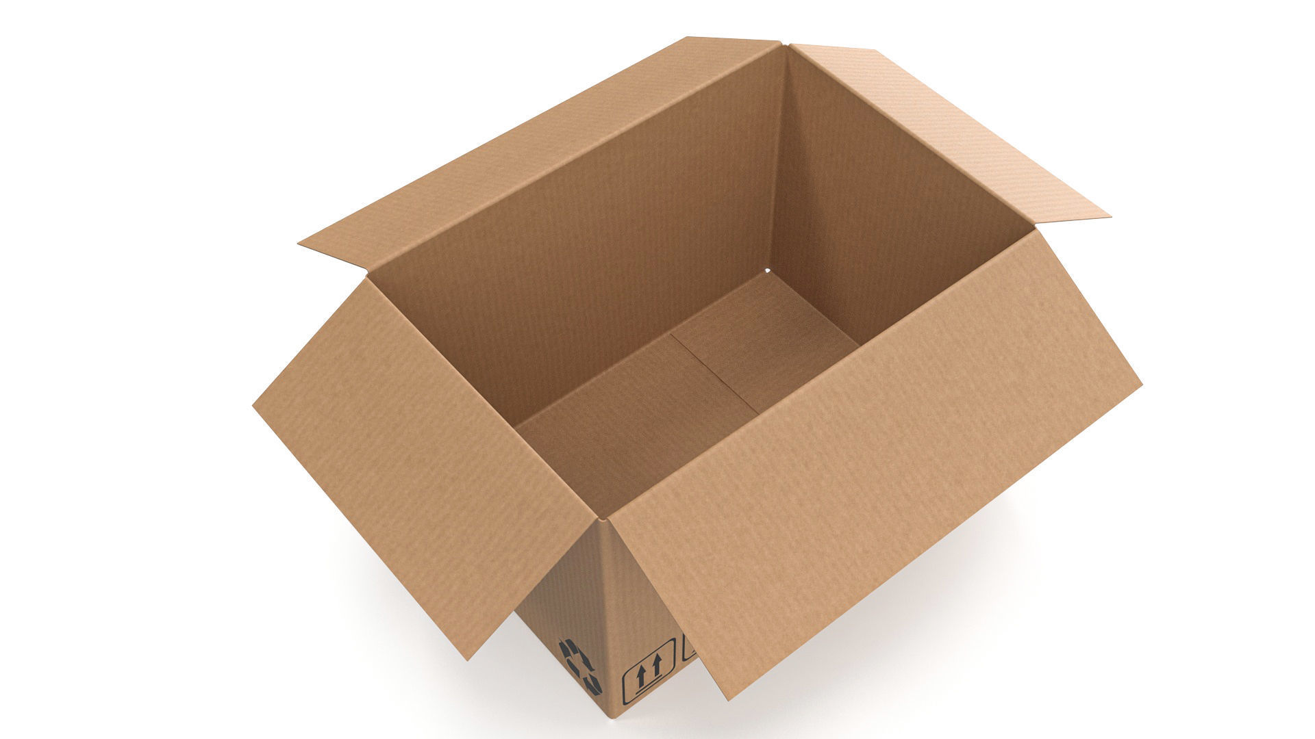 Cardboard boxes 02 3D Model Collection_6