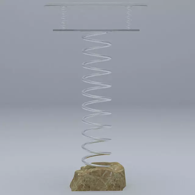 Helix table Free 3D model