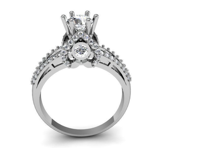 Set Ring and earring ready for 3d print 3D print model_1