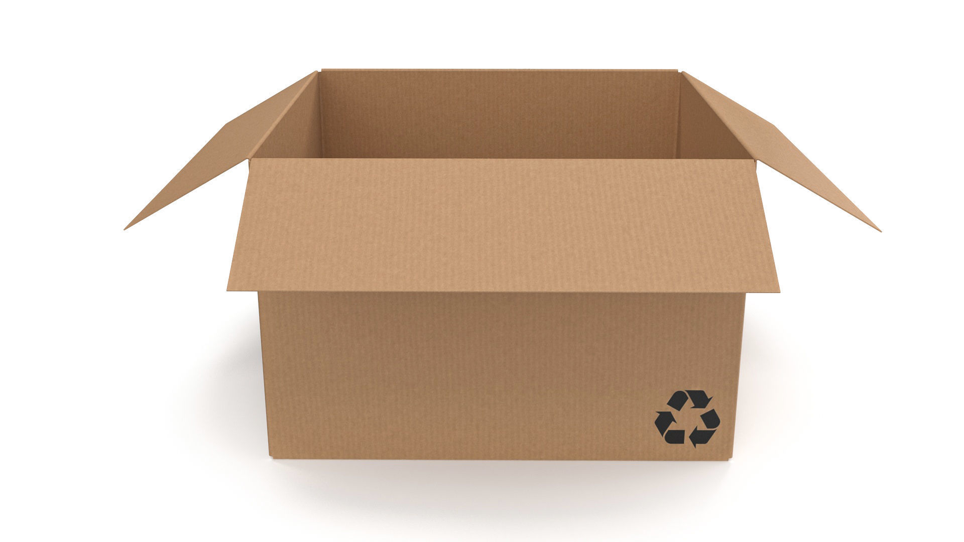 Cardboard boxes 03 3D Model Collection_13