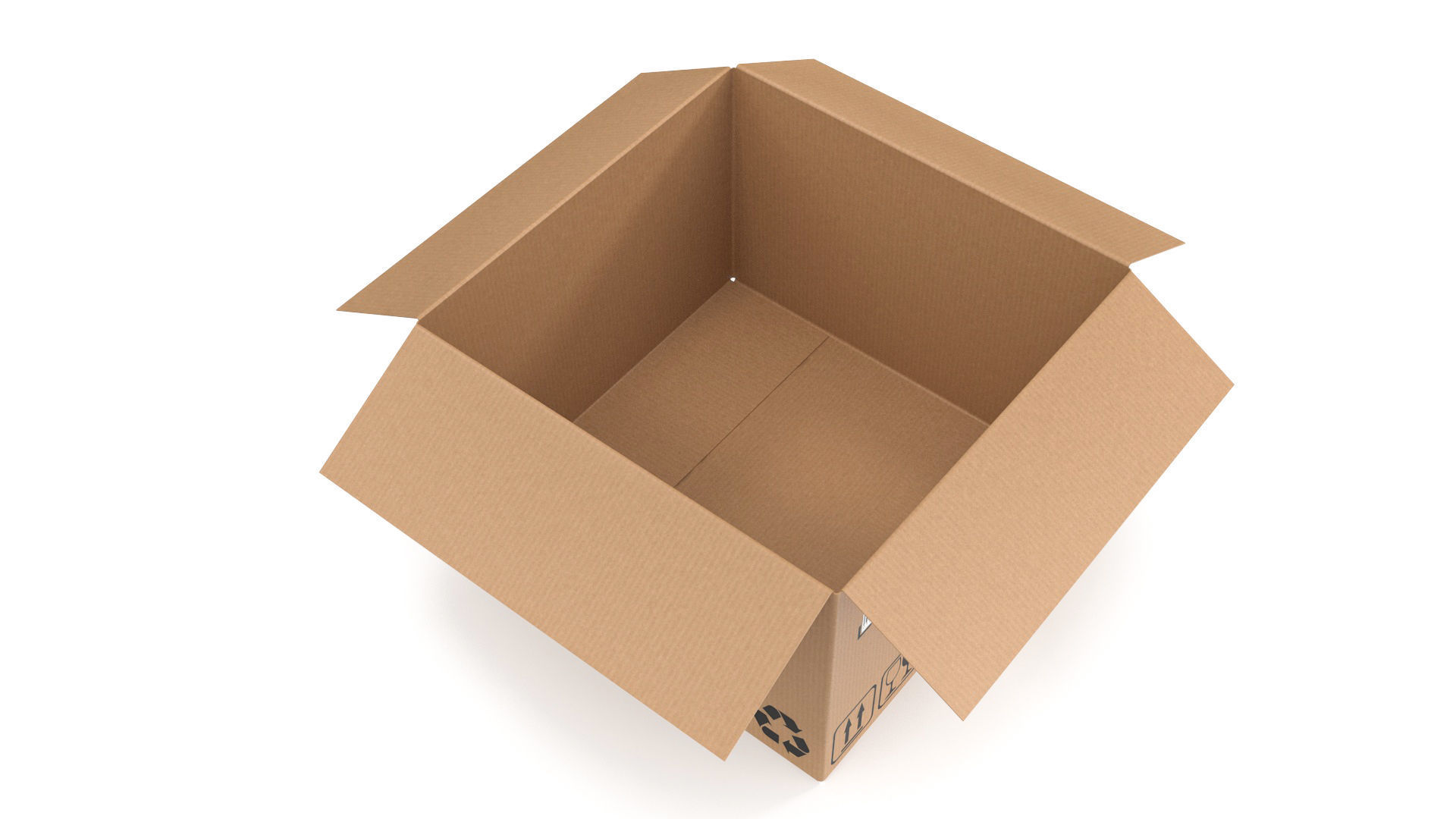 Cardboard boxes 03 3D Model Collection_14