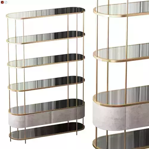 Shelving unit Aeris 3D model