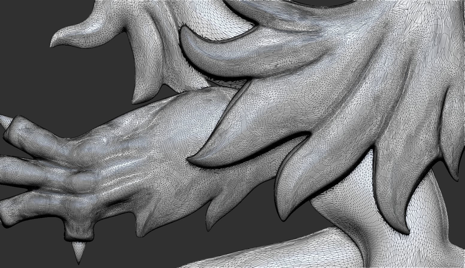 heraldic lion jewelry piece 3D print model_18