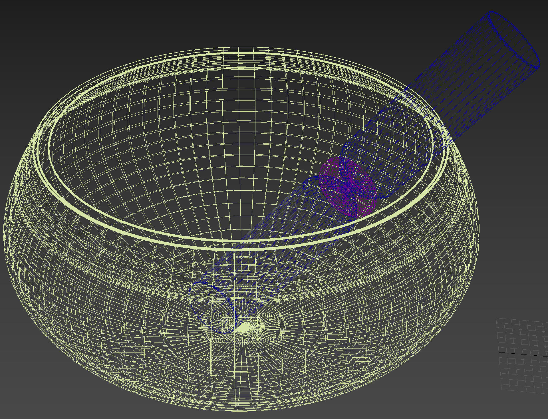 Tibetan Singing Bowl 3D model_6