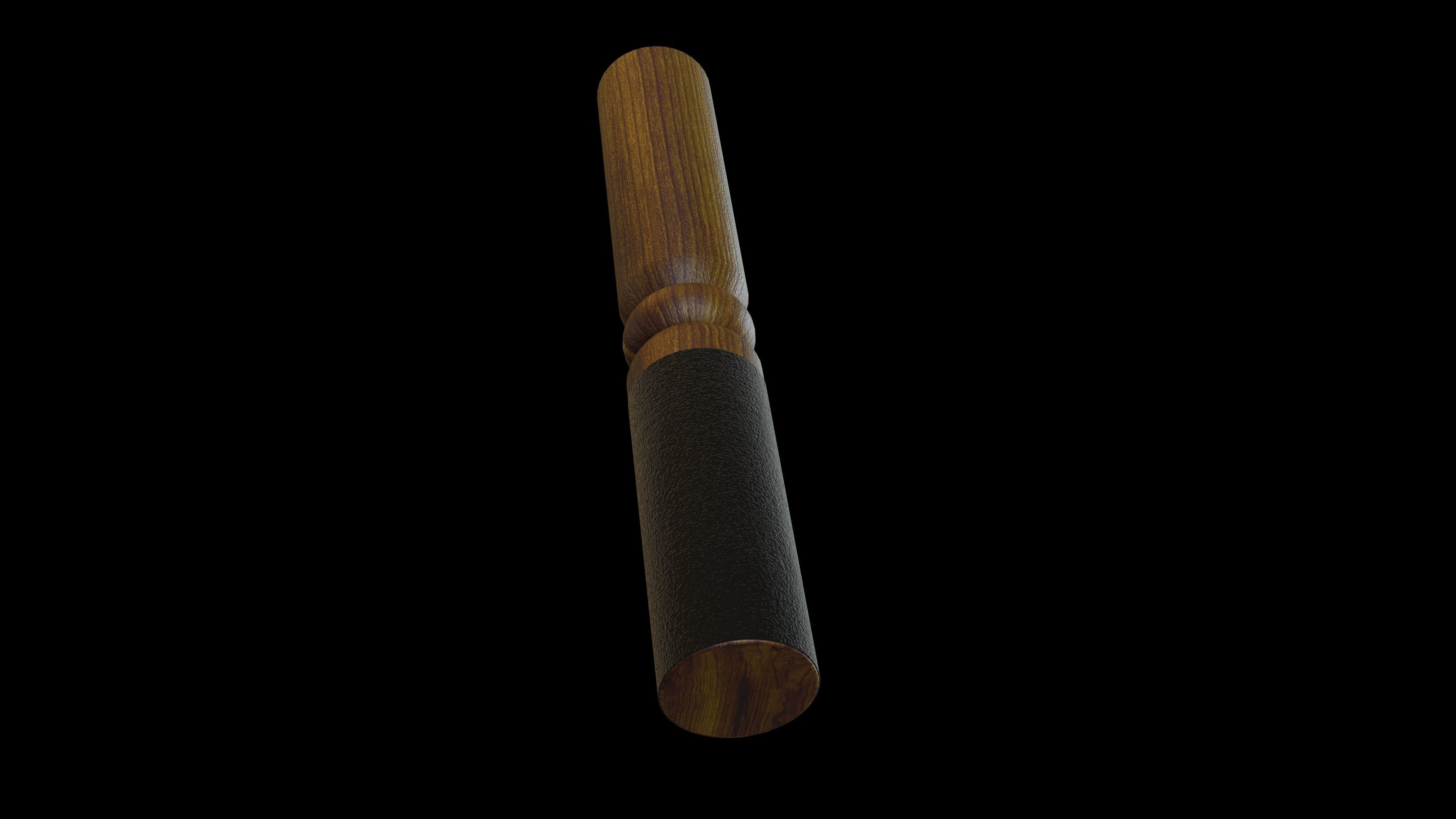 Tibetan Singing Bowl 3D model_3